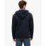 Superdry Ανδρική Ζακέτα Φούτερ M2013116A-98T Essential Logo Navy - Ζακέτες στο Bodyman