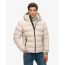 Superdry Ανδρικό Μπουφάν Puffer M5011905A-7M0 Chateau Grey - Μπουφάν στο Bodyman