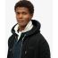Superdry Ανδρική Ζακέτα Φούτερ M2013116A-02A Essential Logo Black - Ζακέτες στο Bodyman