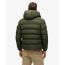 Superdry Ανδρικό Μπουφάν Puffer M5011905A-ZC3 Hooded Sports Army Khaki - Μπουφάν στο Bodyman