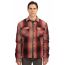 Rebase Ανδρικό Overshirt Sherpa 242RGS-5010 Red Greige - Μακρυμάνικα Πουκάμισα  στο Bodyman