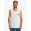 Quiksilver Ανδρικό Tank EQYZT08048-WBB0 EV Beach Blast White - Αμάνικα T-shirt  στο Bodyman