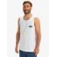 Quiksilver Ανδρικό Tank EQYZT08048-WBB0 EV Beach Blast White - Αμάνικα T-shirt  στο Bodyman