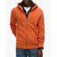 Superdry Ανδρική Ζακέτα Φούτερ M2013116A-9RF Essential Logo Glaze Brown - Ζακέτες στο Bodyman