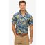 Superdry Ανδρικό Πουκάμισο M4010947A-F7C Hawaiian Print Shirt Blue - Κοντομάνικα πουκάμισα στο Bodyman