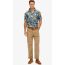 Superdry Ανδρικό Πουκάμισο M4010947A-F7C Hawaiian Print Shirt Blue - Κοντομάνικα πουκάμισα στο Bodyman
