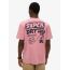Superdry Ανδρική Μπλούζα M1012113A-1DL Trade Tools Loose Rose Pink - T-Shirt  στο Bodyman