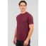 Rebase Ανδρική Μπλούζα  Βαμβακερή 251RTS-9014 Dark Raspberry - T-Shirt  στο Bodyman