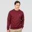 Rebase Ανδρικό Φούτερ Crew Neck 252RTOP-1051 Wine - Φούτερ χωρίς κουκούλα  στο Bodyman