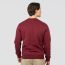 Rebase Ανδρικό Φούτερ Crew Neck 252RTOP-1051 Wine - Φούτερ χωρίς κουκούλα  στο Bodyman