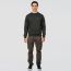 Rebase Ανδρικό Φούτερ Crew Neck 252RTOP-1051 Forest Green - ΝΕΕΣ ΠΑΡΑΛΑΒΕΣ στο Bodyman