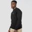 Rebase Ανδρικό Φούτερ Crew Neck 252RTOP-1051 Black - Φούτερ χωρίς κουκούλα  στο Bodyman