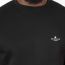 Rebase Ανδρικό Φούτερ Crew Neck 252RTOP-1051 Black - Φούτερ χωρίς κουκούλα  στο Bodyman