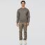 Rebase Ανδρικό Φούτερ Crew Neck 252RTOP-1051 Grey - ΝΕΕΣ ΠΑΡΑΛΑΒΕΣ στο Bodyman