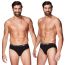 Apple Ανδρικό Σλιπ 2Pack 0212969 Black - Slip στο Bodyman