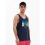 Emerson Tank 221.EM37.63 Navy Blue - Αμάνικα T-shirt  στο Bodyman