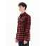 Emerson πουκάμισο 222.EM60.80 EM01 Red Black - Μακρυμάνικα Πουκάμισα  στο Bodyman