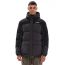 Emerson Μπουφάν 232.EM10.57 Ebony/Black Puffer - Μπουφάν στο Bodyman