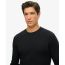 Superdry Ανδρικό T-Shirt M6010857A-02A Essential logo LS Black - Mακρυμάνικες στο Bodyman