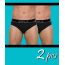 Apple Slip 2Pack 0212149 Black Black - Slip στο Bodyman