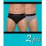 Apple Slip 2Pack 0212149 Black Grey - Slip στο Bodyman