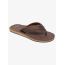 Quiksilver σαγιονάρες AQYL100623-CTK0 Carver Nubuck Brown - ΣΑΓΙΟΝΑΡΕΣ στο Bodyman