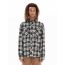 Emerson πουκάμισο 222.EM60.80 EM07 Offwhite Black - Μακρυμάνικα Πουκάμισα  στο Bodyman
