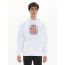Emerson Hood 222.EM20.11 White - Φούτερ Κουκούλα  στο Bodyman