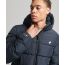 Superdry Jacket M5011827A-98T Sports Puffer Hodded Navy - Μπουφάν στο Bodyman