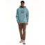 Emerson Φούτερ 232.EM20.06 Misty Blue - Φούτερ Κουκούλα  στο Bodyman