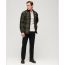 Superdry πουκάμισο M4010720A-9ZB Wool Miller Overshirt Olive - Μακρυμάνικα Πουκάμισα  στο Bodyman