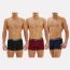 Apple Boxer 3 τεμάχια 0113965 Black Bordeaux Navy - Boxer στο Bodyman