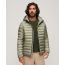 Superdry Jacket M5011821A-1KH Fuji Puffer Light Khaki - Μπουφάν στο Bodyman