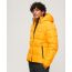 Superdry Jacket M5011827A-1LE Sports Puffer Hodded Yellow - Μπουφάν στο Bodyman