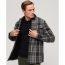 Superdry πουκάμισο M4010720A-9YY Wool Miller Overshirt Dark Grey - Μακρυμάνικα Πουκάμισα  στο Bodyman