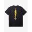 Quiksilver T-Shirt AQYZT09563-KVJ0 Step Up Mor Black - T-Shirt  στο Bodyman