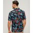 Superdry Ανδρικό Πουκάμισο Modal M4010353A-2BU Hawaiian Relaxed Fit Navy - Κοντομάνικα πουκάμισα στο Bodyman