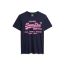 Superdry Ανδρική Μπλούζα Βαμβακερή M1011922A-00A NEON VL Navy Relaxed Fit - T-Shirt  στο Bodyman