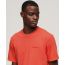 Superdry Ανδρική Μπλούζα Βαμβακερή M6010810A-MHI Overdyed  Loose Fit Coral - T-Shirt  στο Bodyman