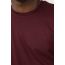 Rebase Ανδρική Μπλούζα  Βαμβακερή 241-RTS-287 Aubergine - T-Shirt  στο Bodyman