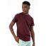 Rebase Ανδρική Μπλούζα  Βαμβακερή 241-RTS-287 Aubergine - T-Shirt  στο Bodyman