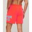 Superdry Ανδρικό Μαγιώ Polyester M3010228A-PY7 Logo 17'' Relaxed Fit Coral - Βερμούδες Μαγιό στο Bodyman