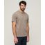 Superdry Ανδρική Μπλούζα Βαμβακερή M6010810A-1PC Overdyed  Loose Fit Beige - T-Shirt  στο Bodyman