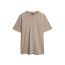 Superdry Ανδρική Μπλούζα Βαμβακερή M6010810A-1PC Overdyed  Loose Fit Beige - T-Shirt  στο Bodyman