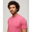 Superdry Ανδρικό T-shirt M1011570A-2LP Vintage Texture Tee Pink - T-Shirt  στο Bodyman