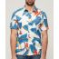 Superdry Ανδρικό Πουκάμισο Modal M4010353A-2BQ Hawaiian Relaxed Fit Optic - Κοντομάνικα πουκάμισα στο Bodyman
