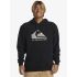 Quiksilver Ανδρικό Φούτερ AQYFT03356-KVJ0 Big Logo Black - Φούτερ Κουκούλα  στο Bodyman