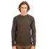 Rebase Ανδρικό Μακρυμάνικο T-Shirt 242RTS-9000 Khaki - Mακρυμάνικες στο Bodyman