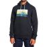 Quiksilver Ανδρικό Φούτερ EQYSF03153-KVJ0 Gradient Mountains Black - Φούτερ Κουκούλα  στο Bodyman