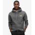Superdry Hood M2013110A-QZ9 Essential Logo Grey - Φούτερ Κουκούλα  στο Bodyman